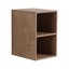 Meuble-lavabo mural 52 po avec lavabo en céramique blanche et tablettes de rangement et 1 porte à fermeture en douceur-840726373