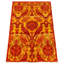 Tapis unique en laine noué à la main 3 pi 1 po x 5 pi 5 po New Age Lahore Finest cuivre foncé Carye