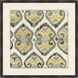Neutral Ikat Study 7 Painting