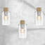 Madera 3 - Light Silver Kitchen Island Pendant