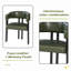 Ensemble de 2 chaises de salle à manger Modern-1009380008