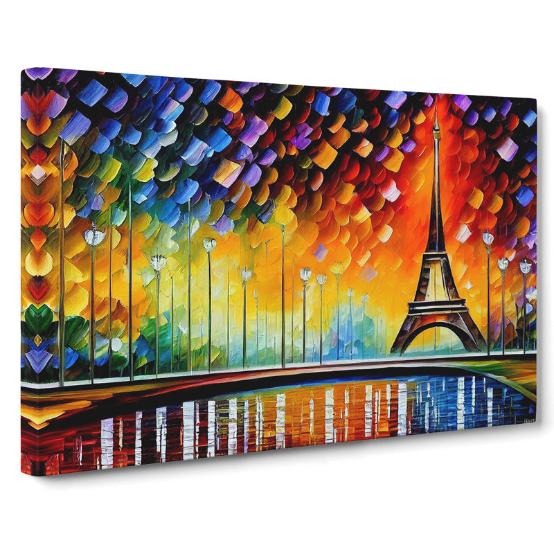 Eiffel Tower Paris Vol.1 - Wrapped Canvas, 50cm H x 76cm W x 3cm D