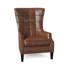 Gallin Leather Tufted Wingback Chair-1889498996-1889499001