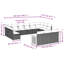 Ensemble de canapé de jardin Vidaxl-114253984