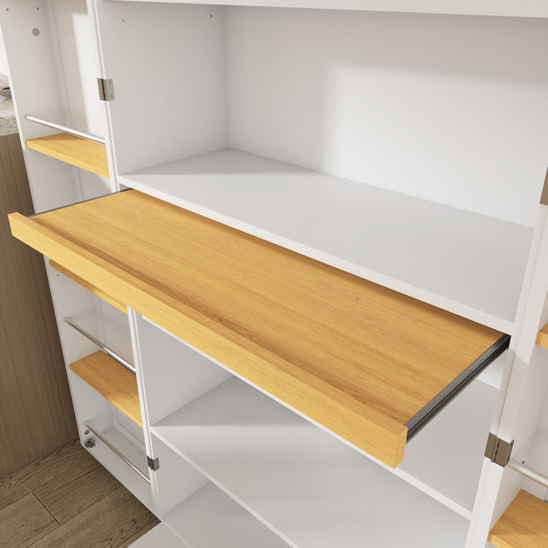 Garde-manger 71,7 po avec 10 tablettes de porte, tablettes réglables