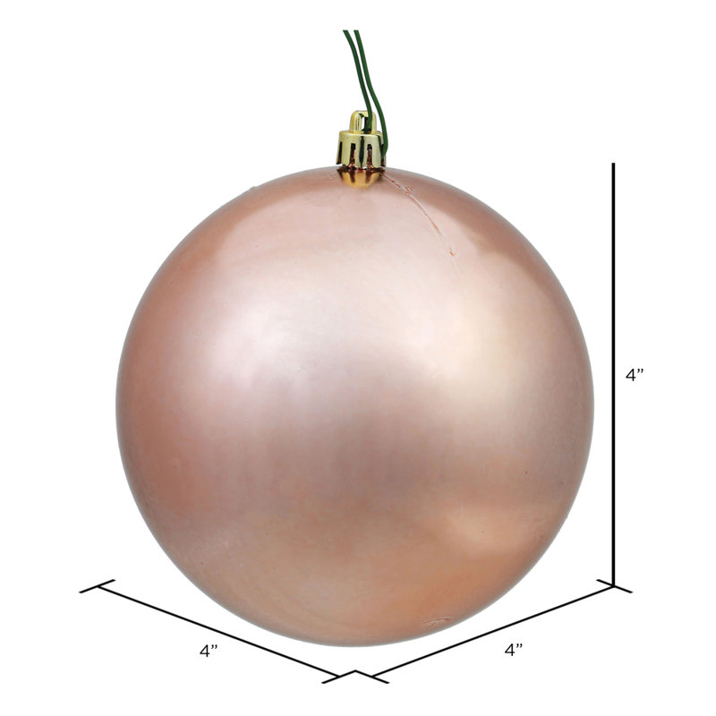 Décoration de boule décorative des Fêtes, Or rose