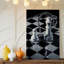 Toile, "Dramatic Still Life Composition" avec art mural noir et blanc poli et illuminé par Soft Moody Lighting-938003272