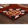 Adderley Floral Merlot Area Rug