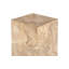 Teak Slice Pedestal, Square, Bleached-858140909
