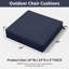 Coussins de chaise d'extérieur pour l'extérieur, coussins de chaise de patio résistants à l'eau avec poignée et fond antidérapant-1519393155-1519393166