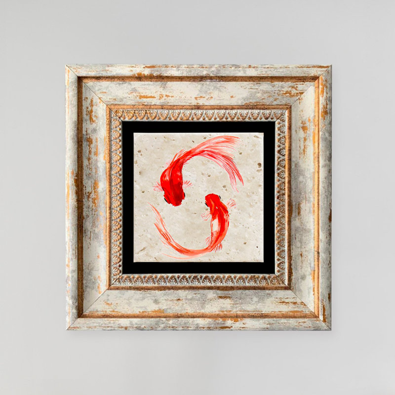 Peinture décorative encadrée