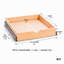 Tablettes de rangement pour armoire Hannibal-401757290
