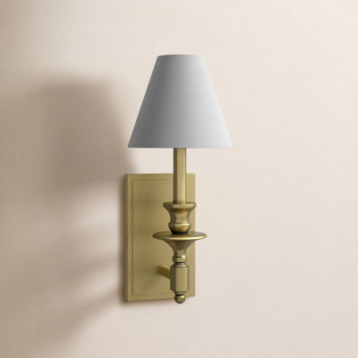 Alarins Single Light Dimmable Armed Sconce
