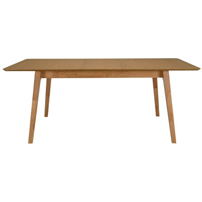 Doge Indoor Walnut and Wood Extendable Dining Table by AllModern