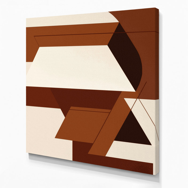 Minimalism 60 Beige Canvas Wall Art