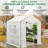 8x8 Portable Pop Up Greenhouse, Walk-In Outdoor Garden Plant Greenhouse-125965221