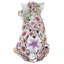 Statue de cochon fleur