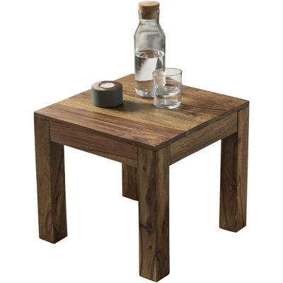 Mumbai Solid Wood End Table