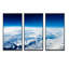 Superbe vue de l'avion - ensemble d'art mural sur toile encadré paysage de 3-254716334-254716333