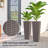 Set Of 2 Flower Pots Tall Planters-1515268849