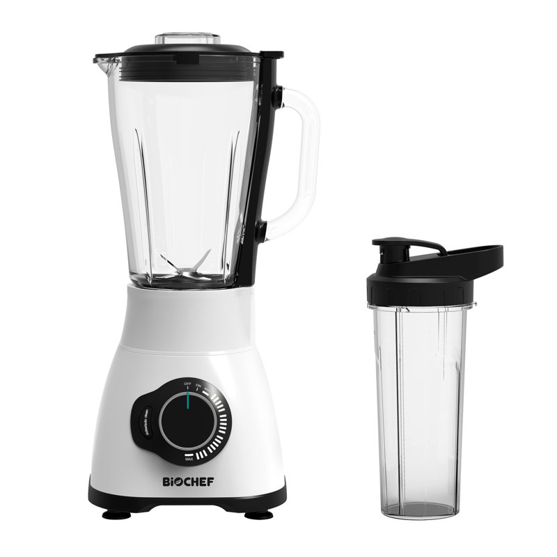 BioChef 61ml Countertop Blender, White