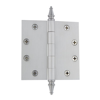 4.5'' x 4.5'' Brass Butt Bearing Hinge