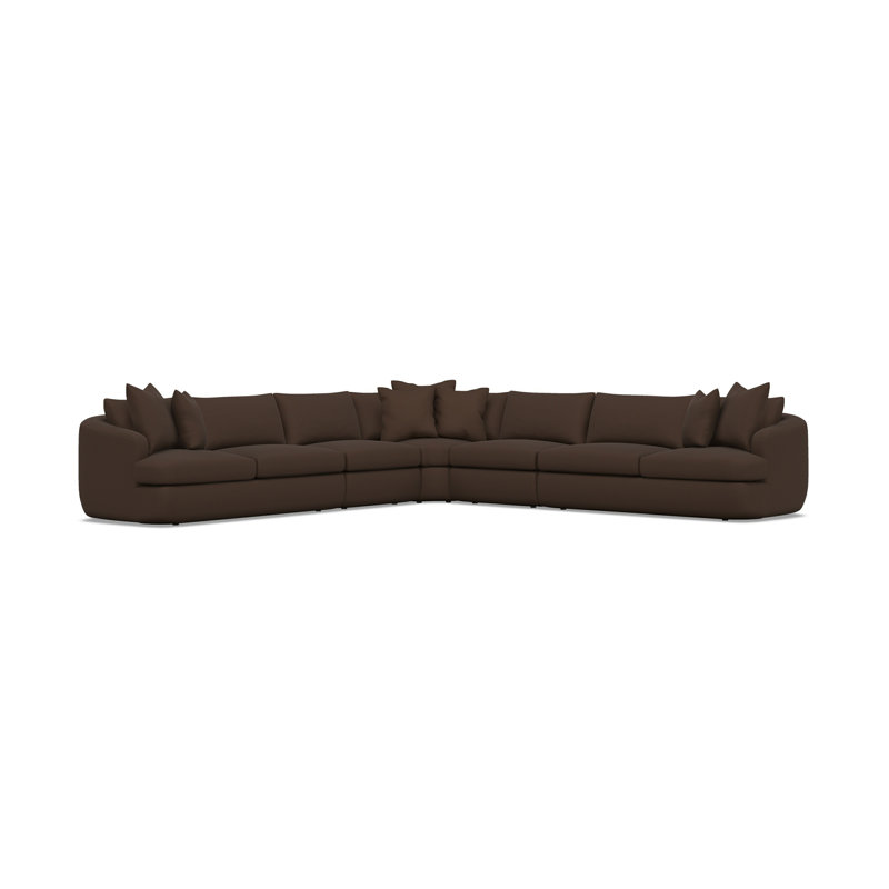 Jules Fabric 5 Pc Sectional, 5553-222