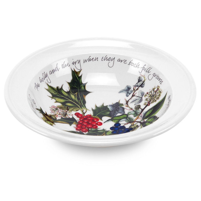 Potmeirion, the Holly & the Ivy - Ceral Bowls