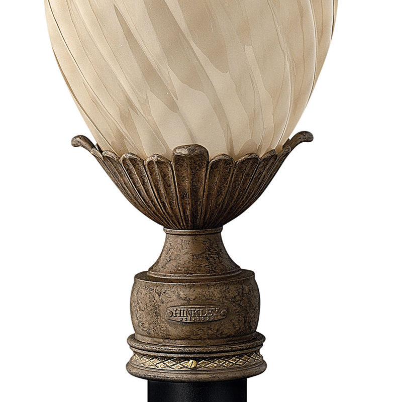 Plantation Bronze 1 -Light 25.25" H Hardwired Lantern Head, Incandescent, Standard