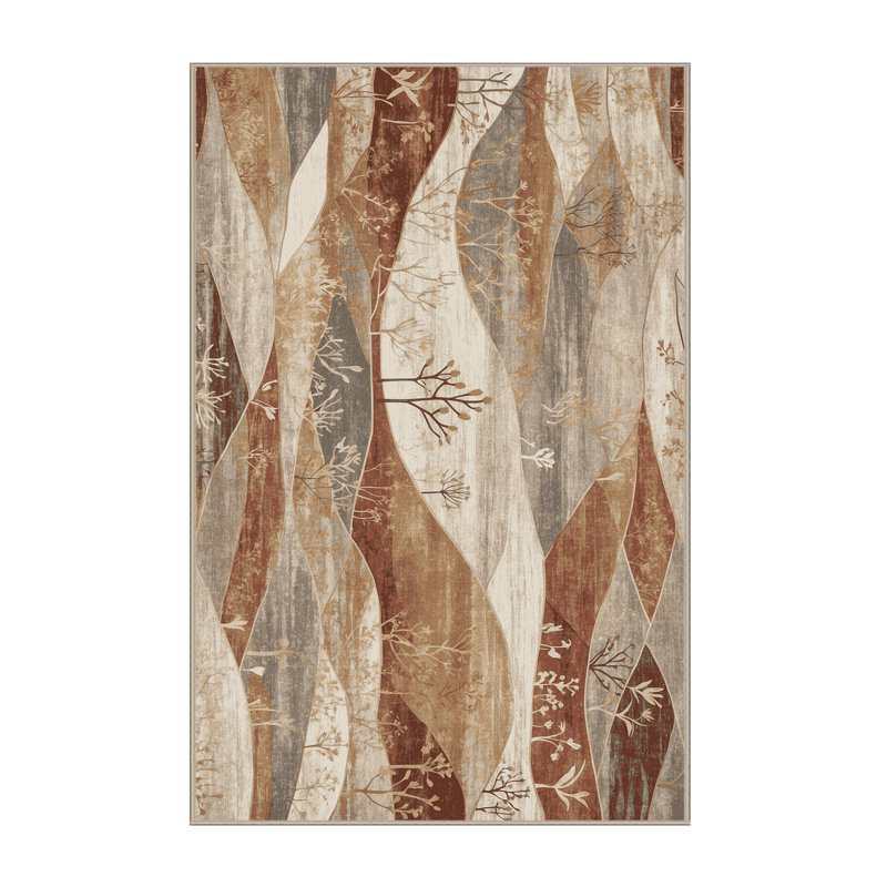 Oasis Lines Rug, Rectangle 5' x 8'