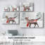Christmas Holiday Arts - Toile tendue avec châssis XMA171564-1266849805