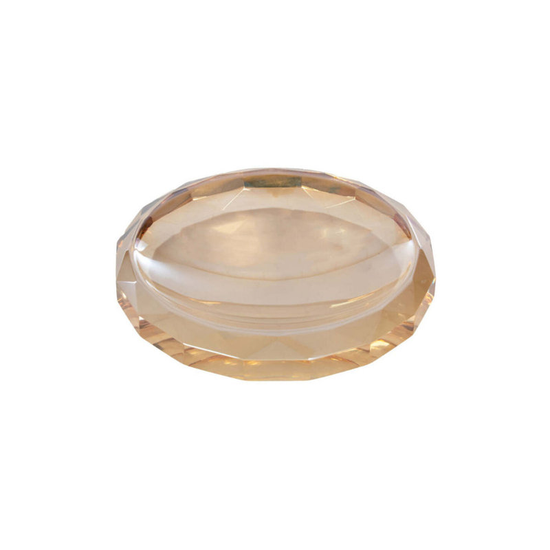 Chauntee Handmade Crystal Decorative Plate