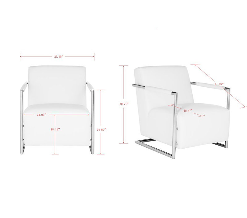 Chaise avec accoudoirs