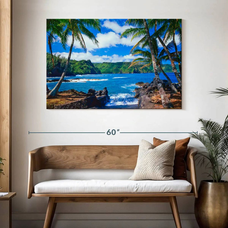 Gillard Maui Coastal Palms, H 32 po x l 48 po