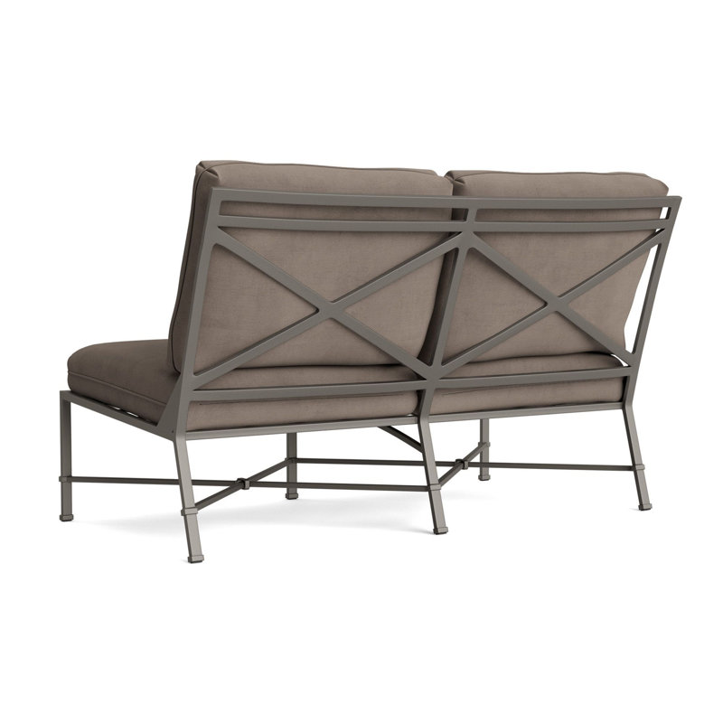 Venetian Outdoor 2 - Seat Loveseat, Fusion Dove, Mica