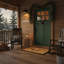 Ain Non-Slip Christmas Outdoor Doormat