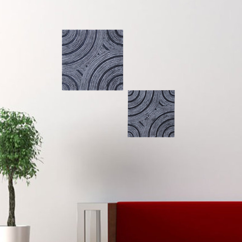 Décoration murale, H 17 po x l 1 po x P 17 po