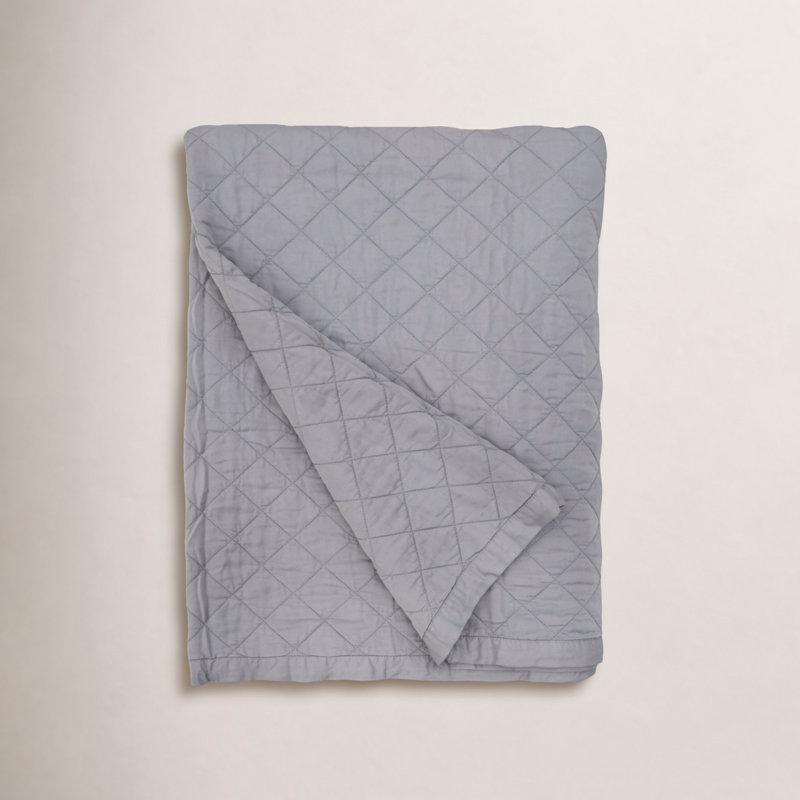 Literie Monaco, Bleu marine, Couvre-lit / courtepointe simple