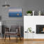 Art mural en verre Latitude Run® «Tillamook Rock Lighthouse» par Rick Berk-1075300124