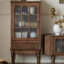 Nut-brown Solid wood Display Cases