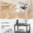 Night Stand With Charging Station, LED Nightstand With Storage Shelf & Wooden Drawer, 3-Tier Bedside Table For Bedroom, End Table Living Room, Small Space, White-1510182981