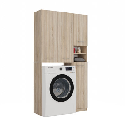 Narla MDF Wood Laundry Room Organiser