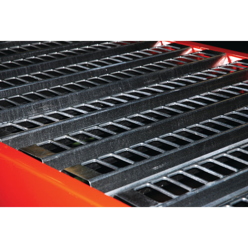 Decking Open-Area Pallet Rack, 1.5" H x 108" W x 38.5" D