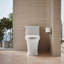 Toilette ronde une pièce Harken ™ à économie d'eau de 1,28 GPF (siège inclus)