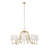 Uttermost Seville 9 Light Gold Chandelier