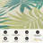 Rectangle Traci Floral Green/Blue/Ivory Indoor & Outdoor Plastic Straw Area Rug-1744002442