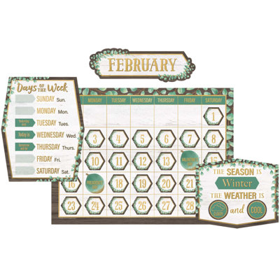 Calendrier de calendrier eucalyptus