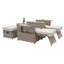 71cm Long Chaise Lounge Set