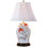 Porcelain Lotus Floral Temple Jar 26" Table Lamp