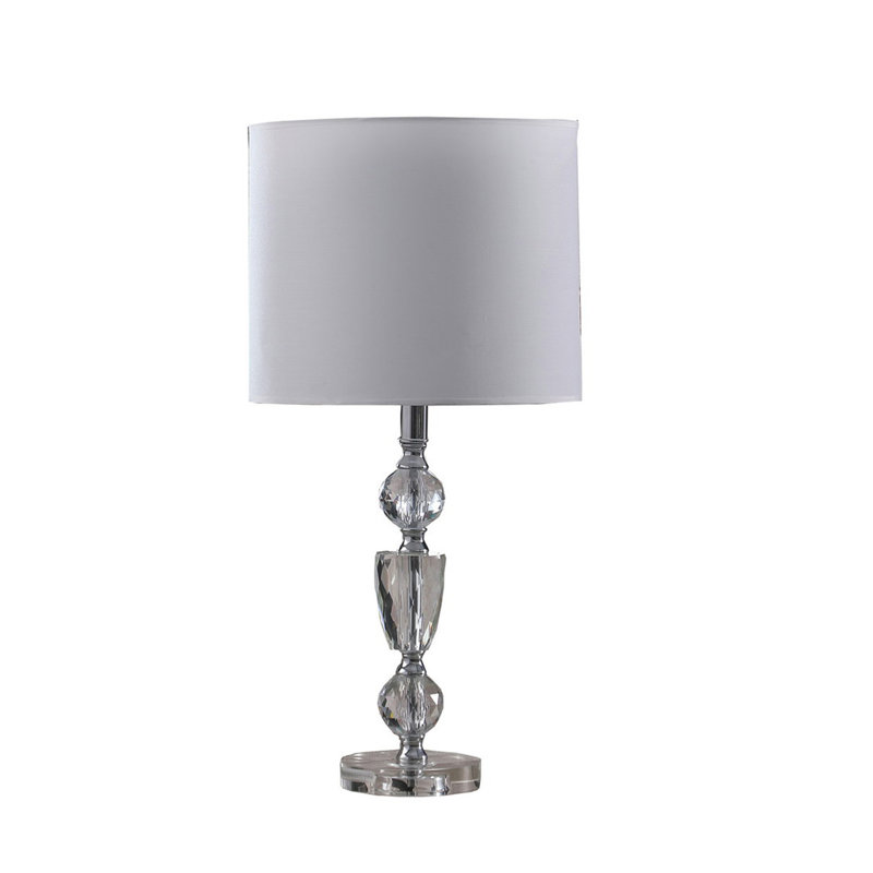 23.5" In Cale Cut-Crystal Modern Table Lamp
